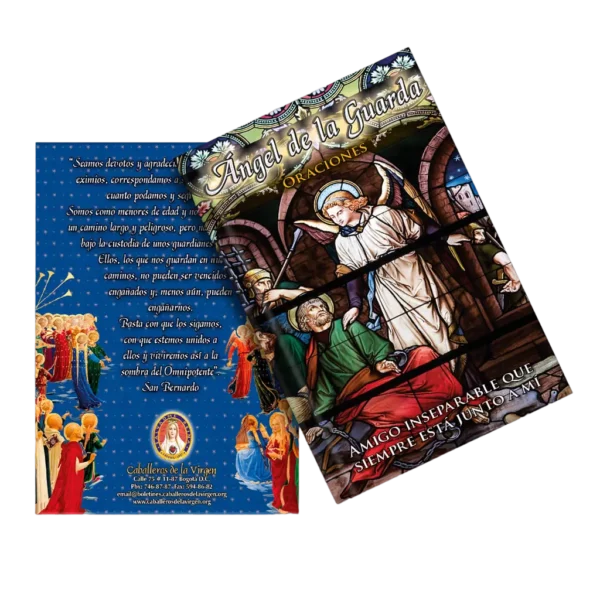 Artículos católicos; Rosarios; Medallas; Virgen de Fátima; Caballeros de la Virgen; Libros; Publicaciones; Libro Ángel de la Guarda