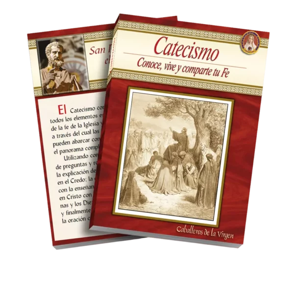 Artículos católicos; Rosarios; Medallas; Virgen de Fátima; Caballeros de la Virgen; Libros; Publicaciones; Libro Catecismo