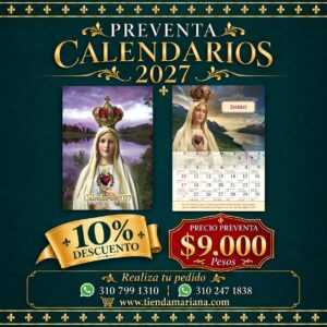 Calendario Nuestra Señora de Fátima 2027